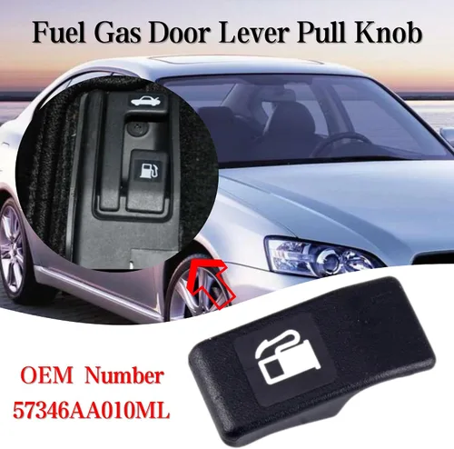 Vista 2 de 57346AA010ML - Pomo de liberación de puerta de gas combustible para Subaru Forester Impreza WRX Legacy Outback