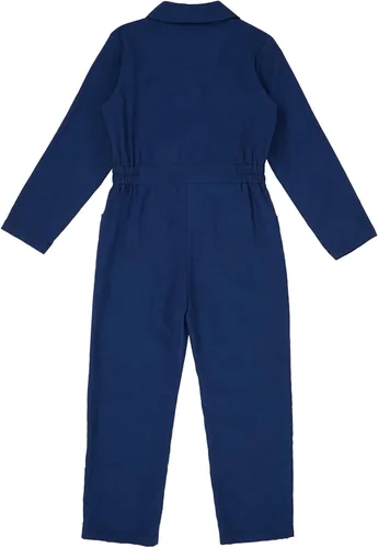 Vista 3 de YUUMIN Overol mecánico para niños, traje de caldera de color sólido, traje de Halloween