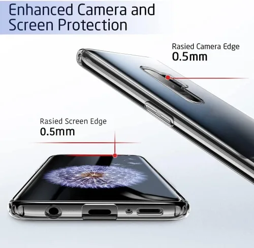 Vista 2 de Phone Case for Xiaomi 12S (6.28"), with 2 x Tempered Glass Screen Protector, Ultra-Thin Clear Soft TPU Bumper Anti-Scratch Shock-proof Case for