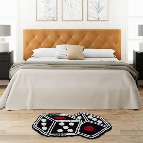 Vista 5 de Alfombra de Dados - 31"X23" Alfombra Genial Antideslizante de Flocado para Baño/Piso para Decoración de Sala de Estar, Decoración de Habitación