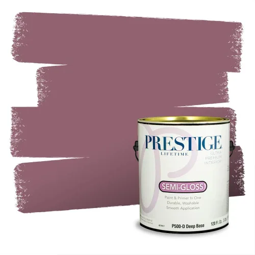 Vista 540 de Prestige Paints Pintura exterior e imprimación en uno, 1 galón, plano, coincidencia comparable de Valspar* Amber Rose*