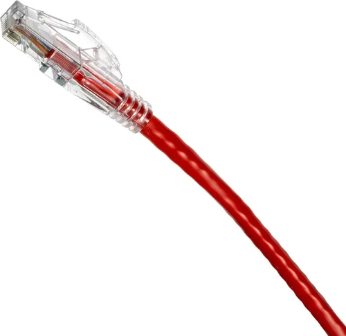 Vista 26 de NTW NTW - Cable de conexión de bloqueo de red patentado CAT6 de 1 pie, sin enganches, azul (NL-U6K-001BL)
