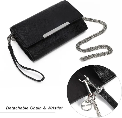 Vista 6 de AFKOMST Pequeños bolsos clutch para mujeres, bolso de noche formal, bandolera y carteras de muñeca para fiesta, baile de graduación, cóctel, boda