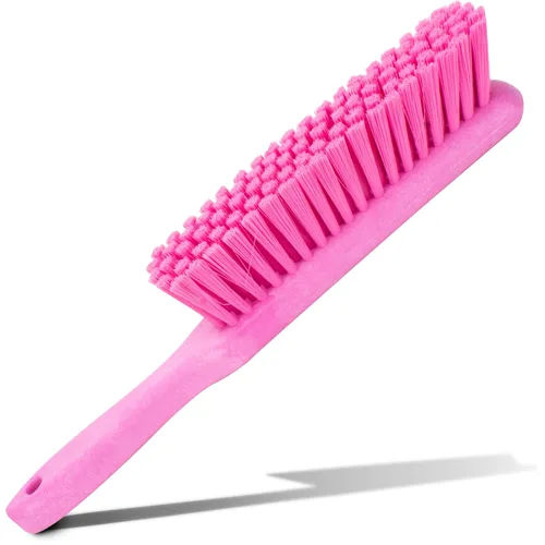 Vista 19 de SPARTA Cepillo suave de 8 pulgadas con cerdas de poliéster y mango de 5 pulgadas, escoba de mano codificada por colores para mesas, encimeras y Negro