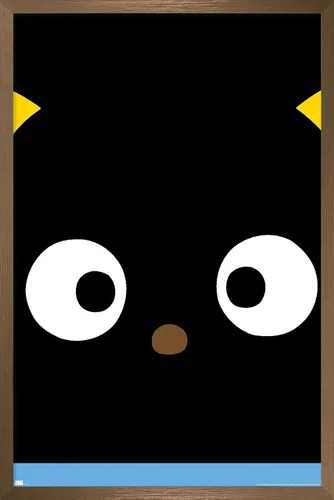 Vista 15 de Trends International Hello Kitty and Friends: 21 Over The Top - Póster de pared Chococat, 22.4 pulgadas de largo x 14.7 W, versión enmarcada