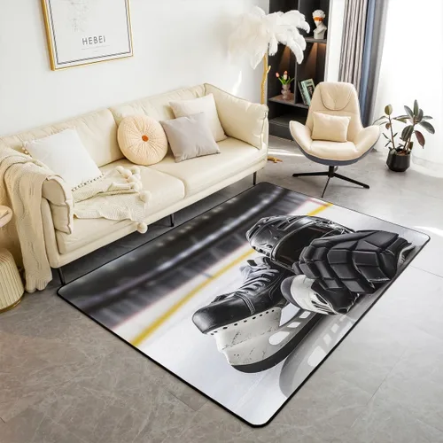 Vista 7 de Erosebridal Alfombra de área de dibujos animados de rana y libélula, para niños, niñas, adolescentes, alfombra con temática de animales de reptiles