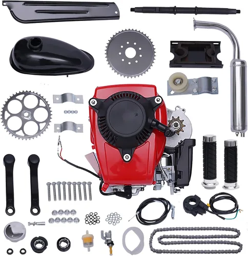 Vista 11 de Motor de 110 centímetros cúbicos Rosyouth, kit completo de motor de 4 velocidades para ATV Quad, motor de arranque manual con reversa para Go Kart