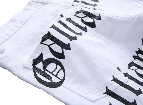 Vista 7 de Enrica Pantalones vaqueros estampados casuales para hombre