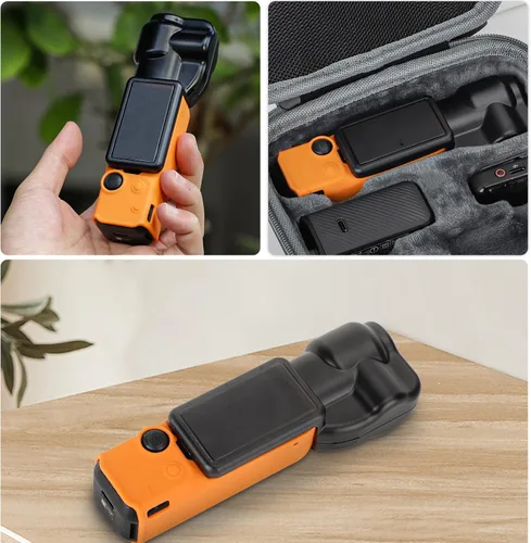 Vista 7 de Gimbal Cover Case Camera Lens Protector Cap for DJI Osmo Pocket 3 Handheld Camera Lens Screen Protector Guard Protection for Osmo Pocket 3