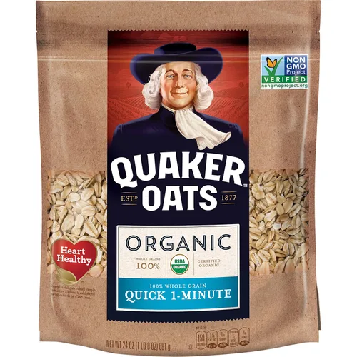 Vista 18 de Quaker Avena instantánea, proteína de azúcar morena de arce, 0.35 onzas de proteína, 12.6 onzas, paquete de 6