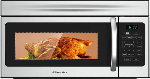 Vista 9 de Cajón de microondas integrado de 24 pulgadas, ThermoMate de 1.2 pies cúbicos, cajón de microondas con preajustes automáticos, 1000 vatios con 11
