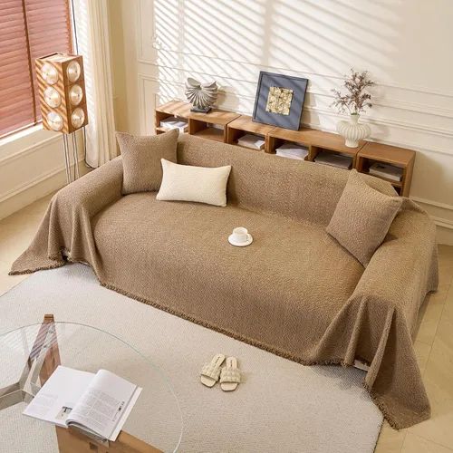 Vista 75 de ROOMLIFE Manta de sofá estilo azteca boho para sillones de 2/3 cojines, fundas de sofá lavables y antideslizantes aptas para mascotas, protector