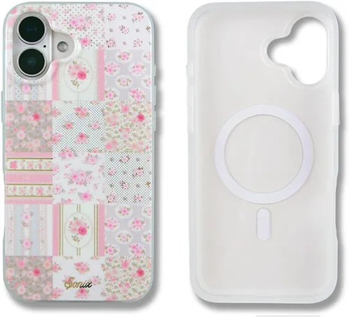Vista 157 de Sonix x Barbie Funda para iPhone 15 Pro Compatible con MagSafe Probada para caídas de 10 pies Golden Hour