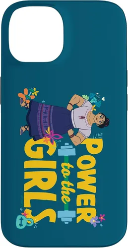 Vista 4 de Carcasa para iPhone 16 Disney Encanto Luisa Power to the Girls