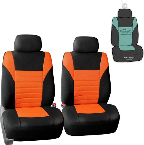 Vista 37 de FH Group Juego de fundas de asiento delantero de automóvil con malla de aire 3D premium, fundas de asiento delanteras, accesorios interiores