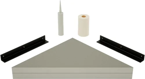 Vista 11 de Kit de banco de ducha flotante con tabla de espuma impermeable naranja y soporte de banco de ducha original® (10.25 x 46), ideal para nuevas