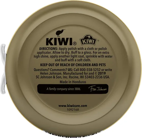 Vista 2 de Betún para pulir de Kiwi, 1 a 1/8 onzas, Cordovan