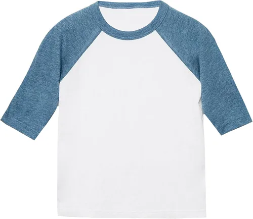 Vista 6 de Bella + Canvas - Camiseta de béisbol de manga 34 (3200Y)