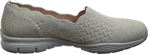 Vista 9 de Skechers Seager-Stat-Scalloped Collar, Skech-Knit Slip-on-Classic Fit Mocasines para mujer