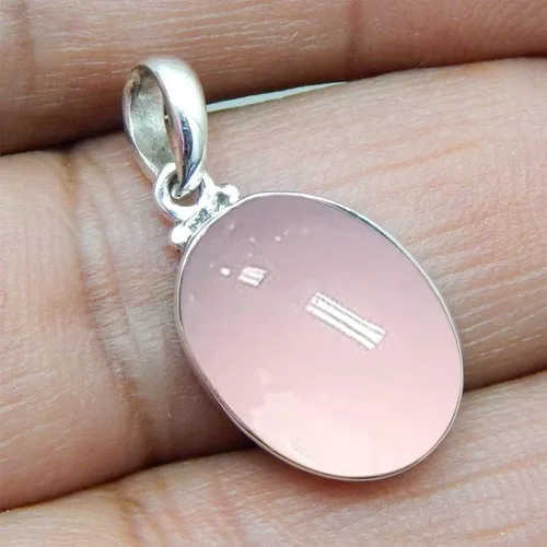 Vista 3 de Genuine Gemstone 925 Sterling Silver Handmade Pendant Of Jaipur Pendant Necklace For Women Birthday Gift For Her Solitaire Pendant Jewelry For
