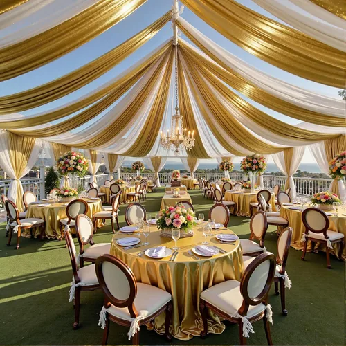 Vista 29 de Cortina de techo beige de 20 x 40 pies para bodas, 4 paneles sin arrugas, 40 pies de largo, cortinas drapeadas para bodas, cumpleaños y fiestas
