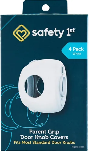Vista 8 de Safety 1st Parent Grip - Fundas para pomo de puerta, color blanco, talla única (HS3260600), el embalaje puede variar (paquete de 8)