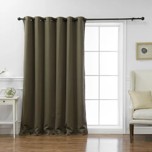 Vista 22 de Best Home Fashion Cortina térmica opaca con parte superior con ojales anchos Gris