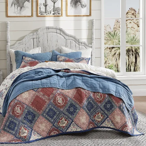 Vista 23 de Paseo Road Abbie - Juego de edredón de 2 piezas con funda de almohada, color gris, tamaño individual, juego de ropa de cama reversible ligero