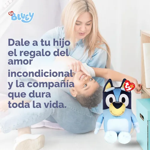 Vista 5 de Ty Beanie Babies Bandit (papá) del programa de televisión Bluey