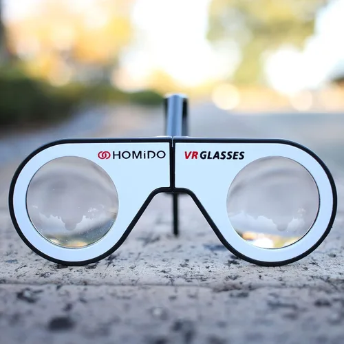 Vista 8 de Homido Mini gafas de realidad virtual para Smartphone auriculares plegables VR obedientes con iPhone y Android Teléfono celular Vr