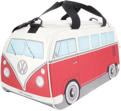 Vista 11 de BRISA VW Collection - Volkswagen Samba Bus T1 Camper Van Sport, gimnasio, bolsa de viaje, bolsa de lona con compartimento para zapatos y artículos
