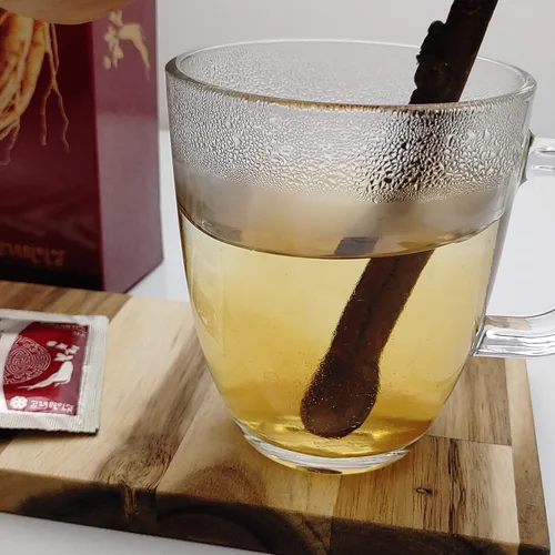 Vista 6 de LENITH Té coreano de gránulos de extracto de raíces de ginseng panax 50T 5.29 oz (0.11 oz X 50 bolsas)
