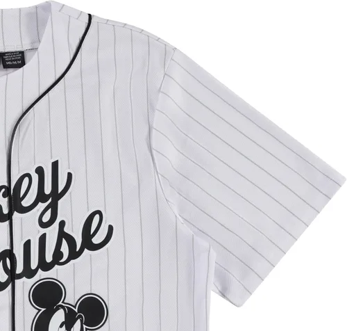 Vista 4 de Disney Mickey Mouse - Camiseta de manga corta con botones para hombre #28