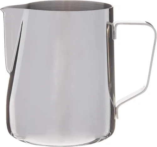 Vista 6 de BrewGlobal Rhinoware - Jarra de leche profesional, acero inoxidable, 12 onzas (RHMJ12OZ)