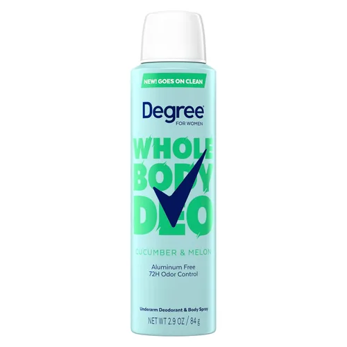 Vista 11 de Degree Women - Desodorante en aerosol para todo el cuerpo, coco fresco, 2.9 onzas