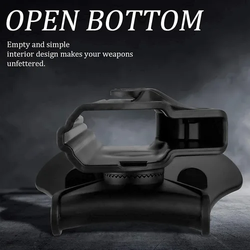 Vista 5 de Funda OWB para Glock 17 17L 19 19X 22 23 26 27 31 32 33 (No para MOS), Mano Derecha