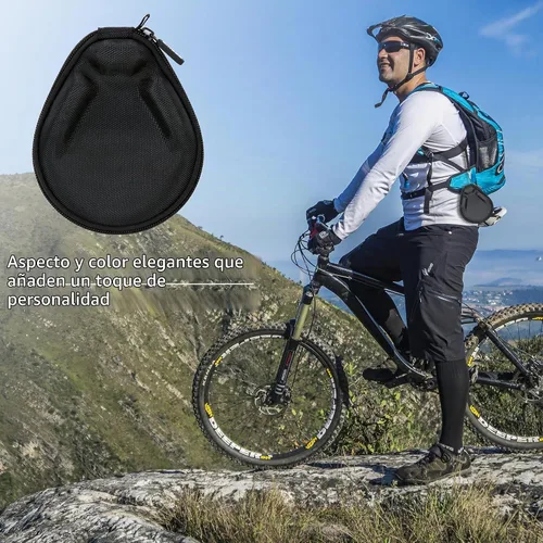 Vista 7 de Ginsco Estuche Universal de Conducción Ósea Compatible con Auriculares Deportivos de Oreja Abierta SHOKZ New OpenRun Pro 2/Pro 2 Negro