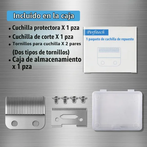 Vista 6 de Cuchilla compatible con cuchillas Wahl Clipper, 1 paquete