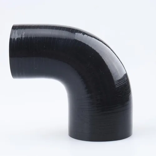 Vista 16 de AC PERFORMANCE ID de 1.35" a 1-3/16" (35 mm a 30 mm), acoplador reductor de codo de 90 grados, longitud de la pierna 3.5" (90 mm), reforzado de 3