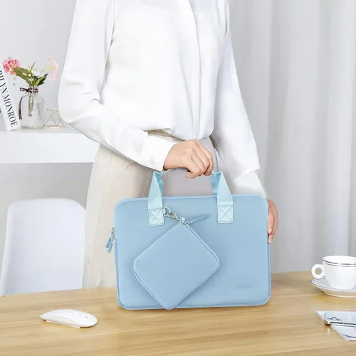 Vista 2 de Hseok Sk01bl01 - Funda de neopreno para portátil de 14 pulgadas con funda