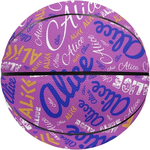 Vista 12 de Balón de baloncesto personalizado con nombre, todo nombre impreso, regalo deportivo personalizado, tamaño 7 (29.5") / tamaño 5 (27.5"), regalo