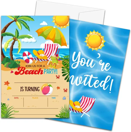 Vista 5 de Invitaciones de primer cumpleaños de flores silvestres con sobres, 20 unidades, Our Little Wildflower Is Turning One Birthday Party Invitations for