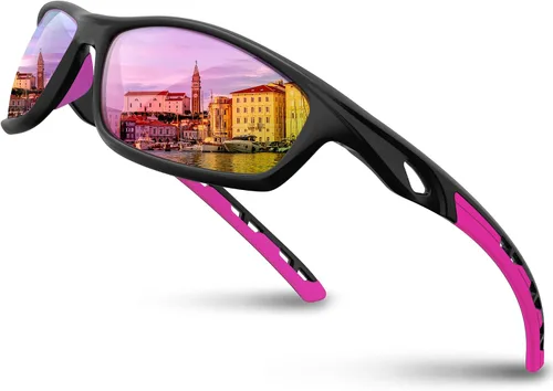 Vista 15 de RIVBOS Womens Polarized Sports Sunglasses UV400 for Driving Cycling RB833