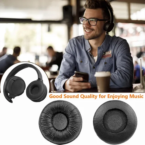 Vista 7 de Almohadillas para auriculares Sony de 2.756 in, almohadillas de repuesto compatibles con Sony MDR-ZX110 ZX110NC ZX310 ZX330BT WH-CH500 CH510 CH520