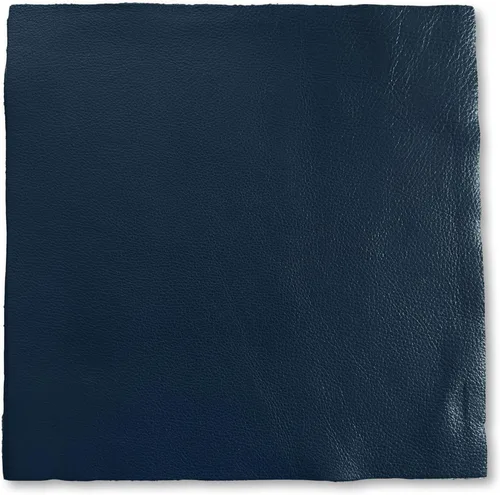 Vista 11 de Cuero de vaca de grano natural: piezas de cuero precortadas de 12'' x 12'' (negro, 1 pieza)