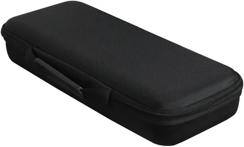 Vista 5 de adada Estuche Duro de Viaje para Plancha de Cabello BaBylissPRO Nano Titanium Ultra Delgada (Negro+Azul)