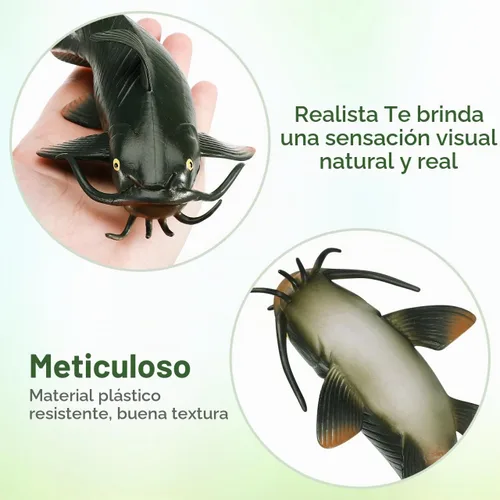 Vista 5 de Kisangel Modelo artificial realista figura niños peces juguete modelo cognitivo