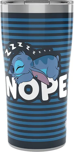 Vista 8 de Tervis Traveler - Vaso aislado de triple pared con aislamiento para el 20º aniversario de Disney Lilo and Stitch mantiene las bebidas frías y Acero
