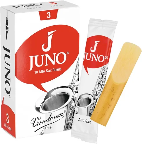 Vista 8 de Vandoren JUNO Cañas para saxofón alto, fuerza 2, caja de 10, JSR612