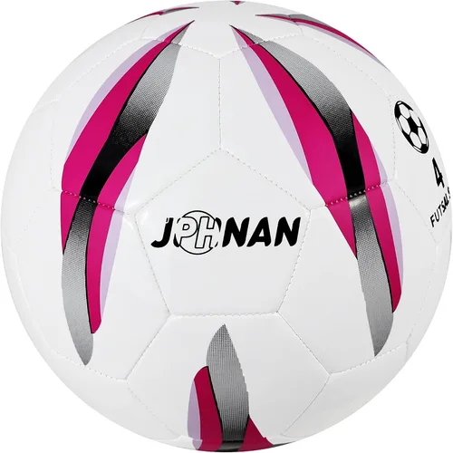 Vista 10 de TPU Futsal Ball Size 4 – Low Bounce Indoor Soccer Ball Training, Reinforced Stitching, Youth and Adult